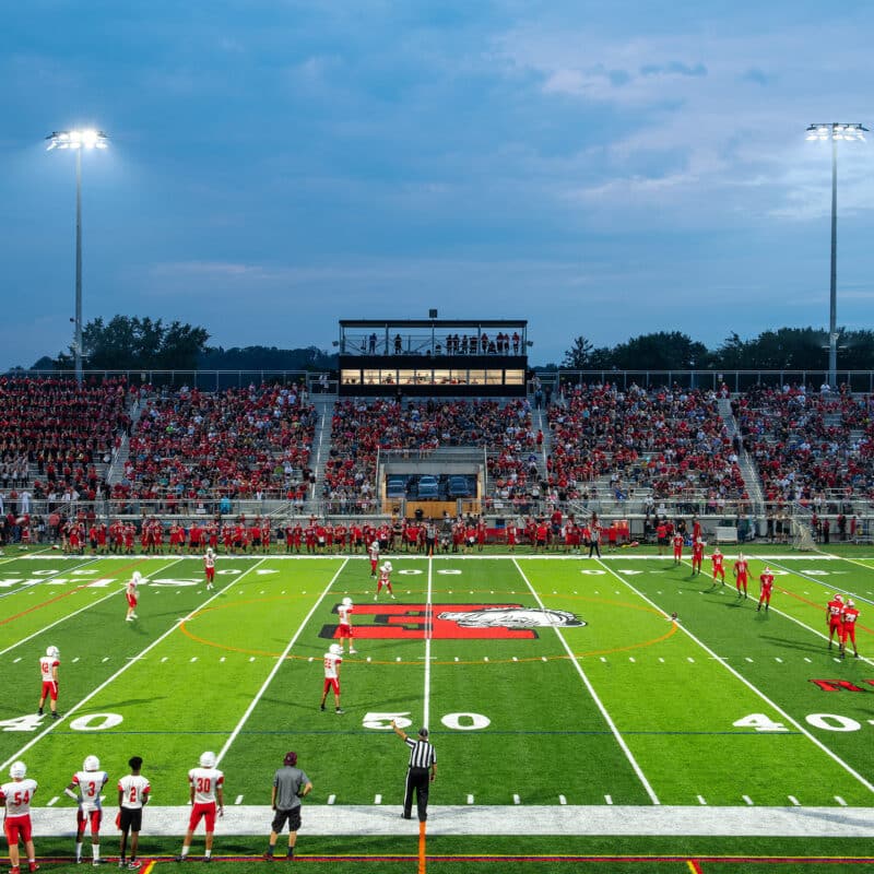 Cottingham Stadium at Easton Area High School in Easton, PA