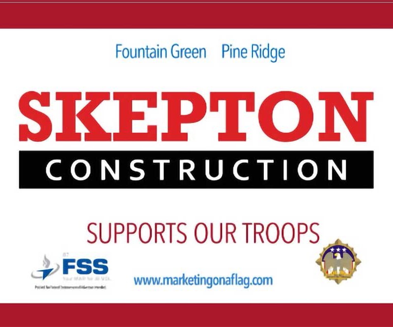 Skepton Construction Sponsor Flag