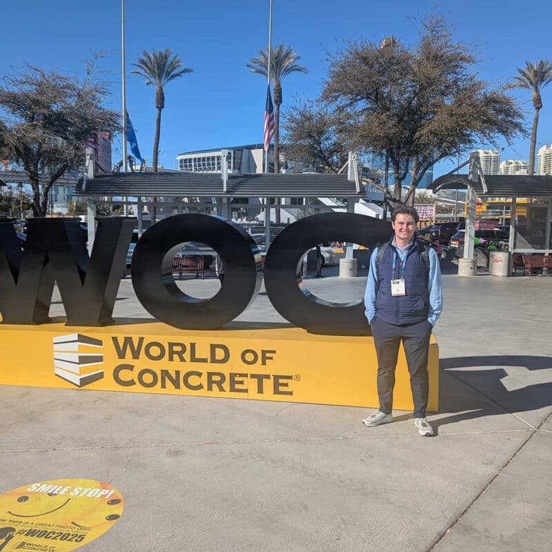 Team members from Skepton Construction attended World of Concrete 2025 in Las Vegas last week.