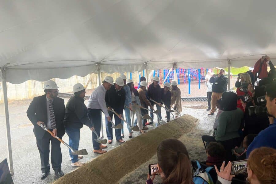Fountain Hill Elementary Project Groundbreaking
