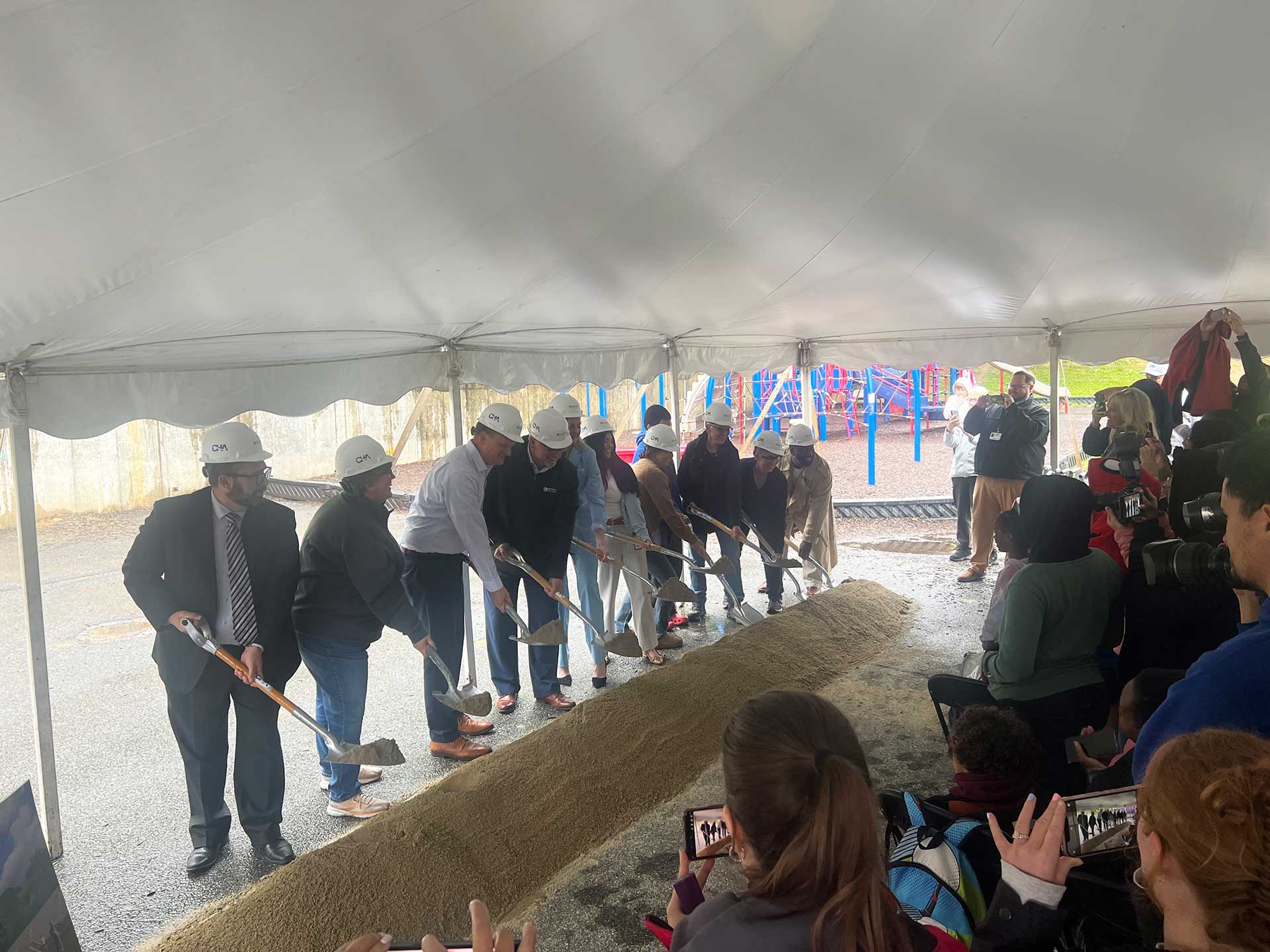Groundbreaking Kicks Off New Chapter for Fountain Hill Elementary